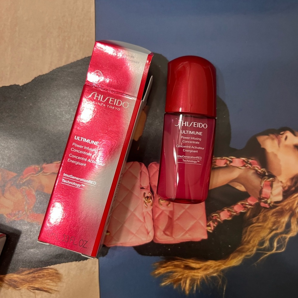 Shiseido ULTIMUNE Power Infusing Concentrate Face Travel Size 10mL 0.33oz